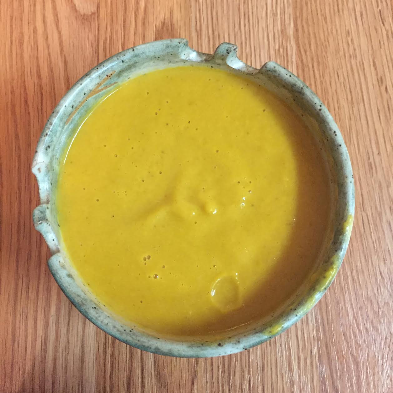 Curried Carrot and Sweet Potato Soup