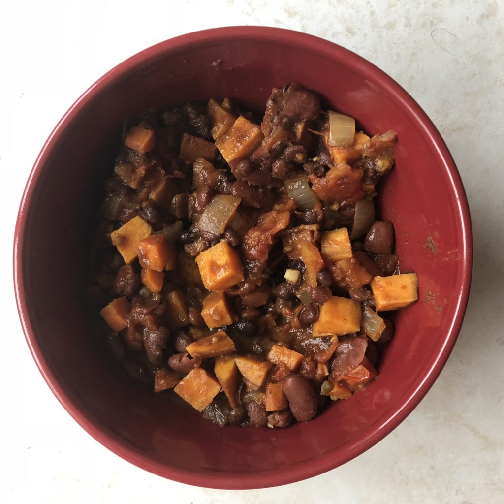 Vegan Sweet Potato Chili - Conscious Healthy Mama