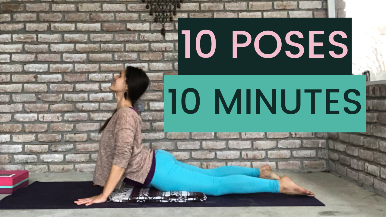 10 Yoga Poses in 10 Minutes