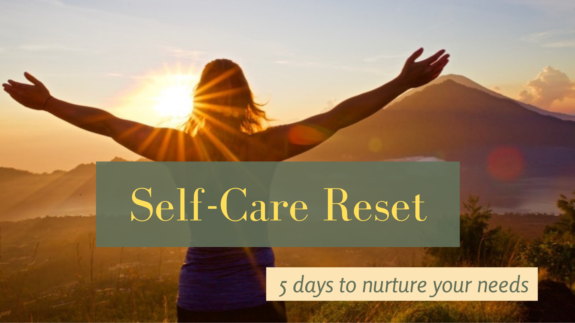 self-care reset