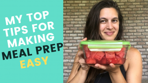 top tips for meal prep success