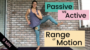 passive vs active range of motion