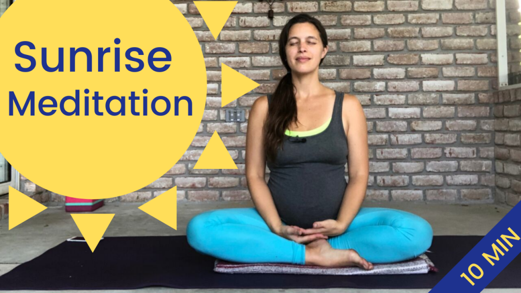 Sunrise Meditation - Conscious Healthy Mama